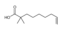 2,2-dimethylnon-8-enoic acid Structure