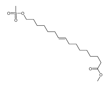 methyl 16-methylsulfonyloxyhexadec-9-enoate Structure