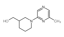 [1-(6-methylpyrazin-2-yl)piperidin-3-yl]methanol Structure