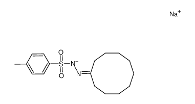 p-tosylhydrazone sodium salt of cyclodecanone结构式