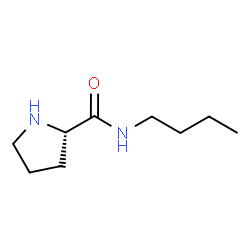 2-Pyrrolidinecarboxamide,N-butyl-,(2S)-(9CI) structure