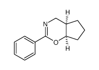 cis-2-phenyl-1,4,4a,5,6,7,7a-hexahydrocyclopenta[e][1,3]oxazine Structure