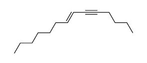 (E)-tetradec-7-en-5-yne Structure