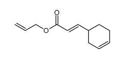 (+-)-3t()-cyclohex-3-enyl-acrylic acid allyl ester结构式