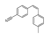 4-[2-(4-methylphenyl)ethenyl]benzonitrile Structure