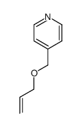 Pyridine, 4-[(2-propenyloxy)methyl]- (9CI) structure