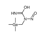 1-nitroso-1-(trimethylgermylmethyl)urea结构式