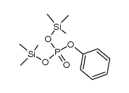 Bis(trimethylsilyl)phenylphosphat结构式