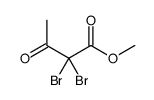 methyl 2,2-dibromo-3-oxobutanoate Structure