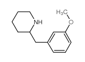 2-(3-METHOXY-BENZYL)-PIPERIDINE Structure