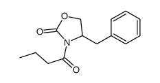 N-BUTYRYL-4-(S)-PHENYLMETHYL-2-OXAZOLIDINONE Structure