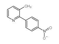 3-methyl-2-(4-nitrophenyl)pyridine结构式