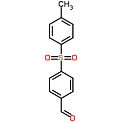 4-[(4-Methylphenyl)sulfonyl]benzaldehyde结构式