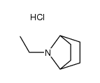 7-Ethyl-7-azabicyclo[2.2.1]heptane hydrochloride结构式