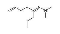 Oct-7-en-4-one N,N-Dimethylhydrazone Structure