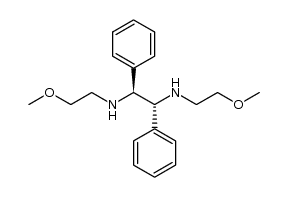 (1R,2S)-N1,N2-bis(2-methoxyethyl)-1,2-diphenylethane-1,2-diamine Structure