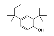 2-T-butyl-4-(1,1-dimethylpropyl)-phenol Structure
