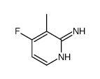 4-氟-3-甲基吡啶-2-胺结构式