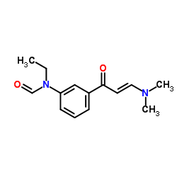 N-[3-[(2E)-3-(Dimethylamino)-1-oxo-2-propen-1-yl]phenyl]-N-ethyl-formamide picture