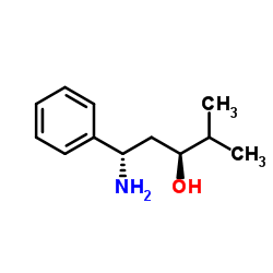 (1S,3S)-1-Amino-4-methyl-1-phenyl-3-pentanol结构式