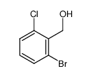 (2-bromo-6-chlorophenyl)methanol Structure