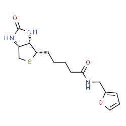 Biotin-furfurylamine Structure