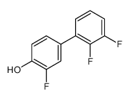 4-(2,3-difluorophenyl)-2-fluorophenol结构式