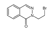 2-(2-bromoethyl)phthalazin-1-one结构式