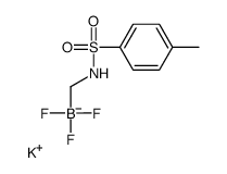 Potassium (4-methylphenylsulfonamido)methyltrifluoroborate结构式