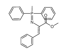 3-methoxycarbonyl-1-methyl-1,1,4-triphenyl-2-aza-1λ5-phosphabuta-1,3-diene结构式