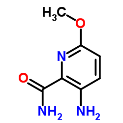 3-氨基-6-甲氧基吡啶啉结构式