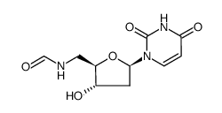 2',5'-dideoxy-5'-formamidouridine Structure