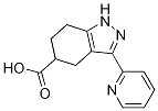 3-(pyridin-2-yl)-4,5,6,7-tetrahydro-1H-indazol-5-carboxylic acid Structure