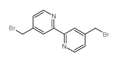 4,4'-Bis(bromomethyl)-2,2'-bipyridine Structure