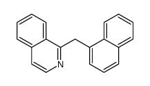 1-(naphthalen-1-ylmethyl)isoquinoline Structure