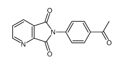 6-(4-acetylphenyl)pyrrolo[3,4-b]pyridine-5,7-dione Structure