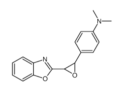 4-[3-(1,3-benzoxazol-2-yl)oxiran-2-yl]-N,N-dimethylaniline结构式