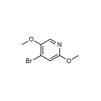 4-溴-2,5-二甲氧基吡啶结构式