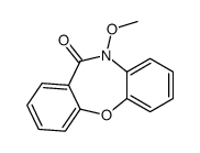 5-methoxybenzo[b][1,4]benzoxazepin-6-one结构式