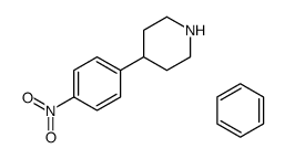 benzene,4-(4-nitrophenyl)piperidine Structure