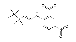 formyl-tert-butyldimethylsilane 2,4-dinitrophenylhydrazone Structure