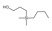 3-[butyl(dimethyl)silyl]propan-1-ol Structure