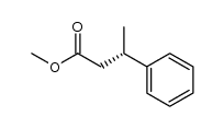(R)-(-)-3-phenylbutyric acid methyl ester Structure