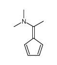N,N-Dimethyl-1-(2,4-cyclopentenylidene)ethanamine结构式