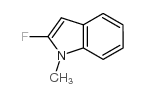1H-Indole,2-fluoro-1-methyl-(9CI) Structure