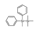 trimethyl-[methyl(diphenyl)silyl]silane Structure