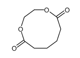1,4-二氧杂环癸烷-5,10-二酮结构式