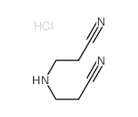Propanenitrile,3,3'-iminobis-, monohydrochloride (9CI)结构式
