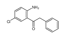 1-(2-Amino-5-chlorophenyl)-2-phenylethanone结构式