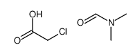 chloroacetic acid, compound with N,N-dimethylformamide (1:1) structure